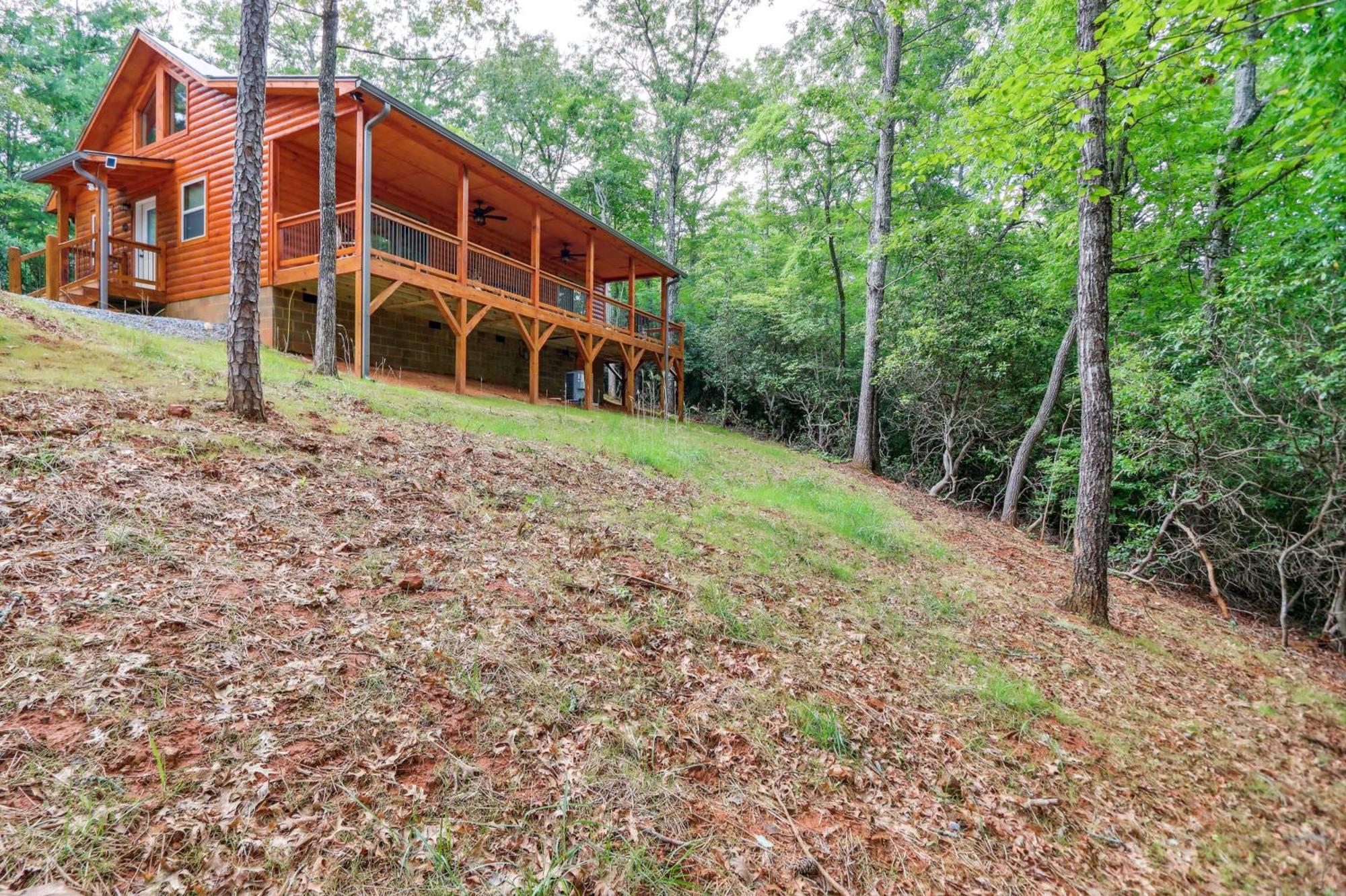 Private Murphy Cabin Rental With Wraparound Porch! Exteriör bild